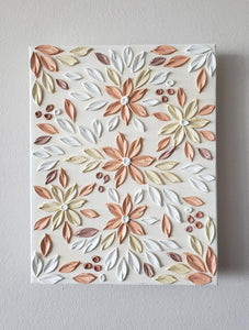 INTRODUCTION TO TEXTURED FLOWER ART WORKSHOP 31st May 1pm Central Coast, NSW