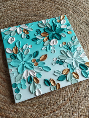 INTRODUCTION TO TEXTURED FLOWER ART WORKSHOP 31st May 1pm Central Coast, NSW