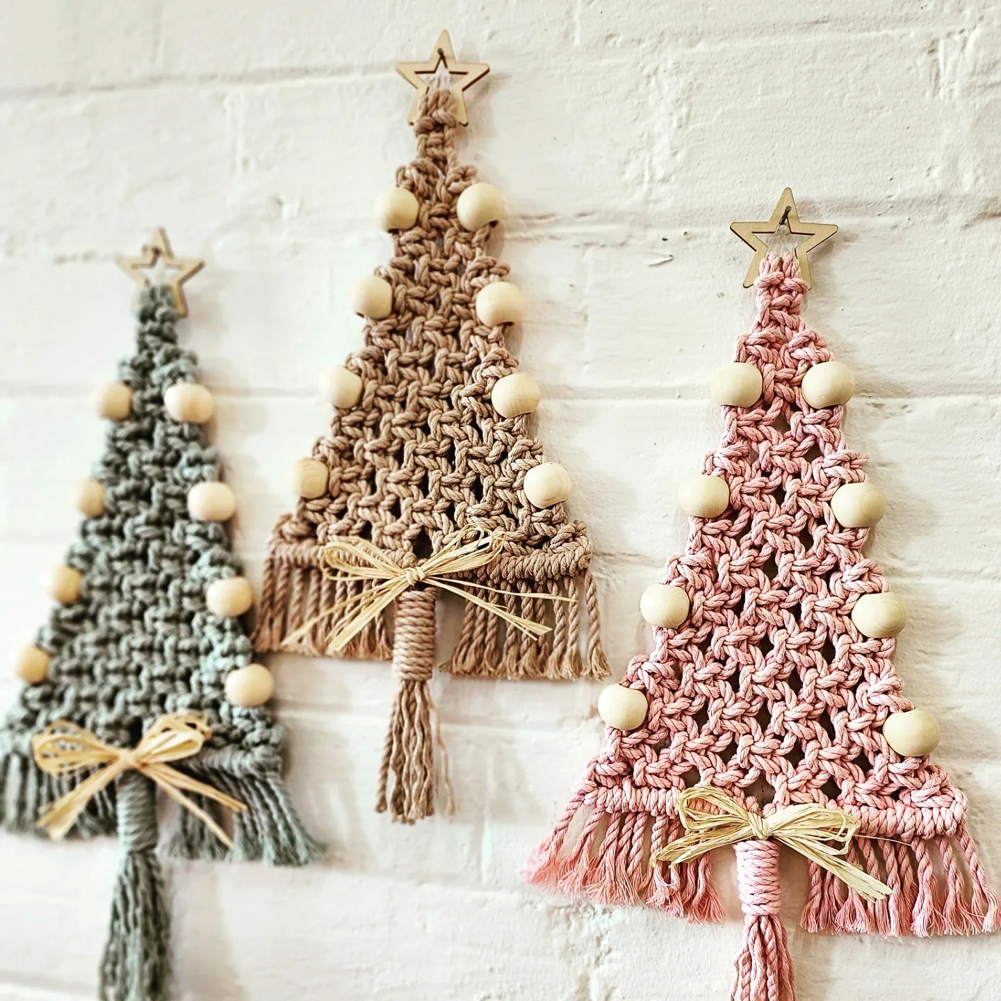 MACRAME CHRISTMAS TREE WORKSHOP 23rd November 10am Central Coast, NSW
