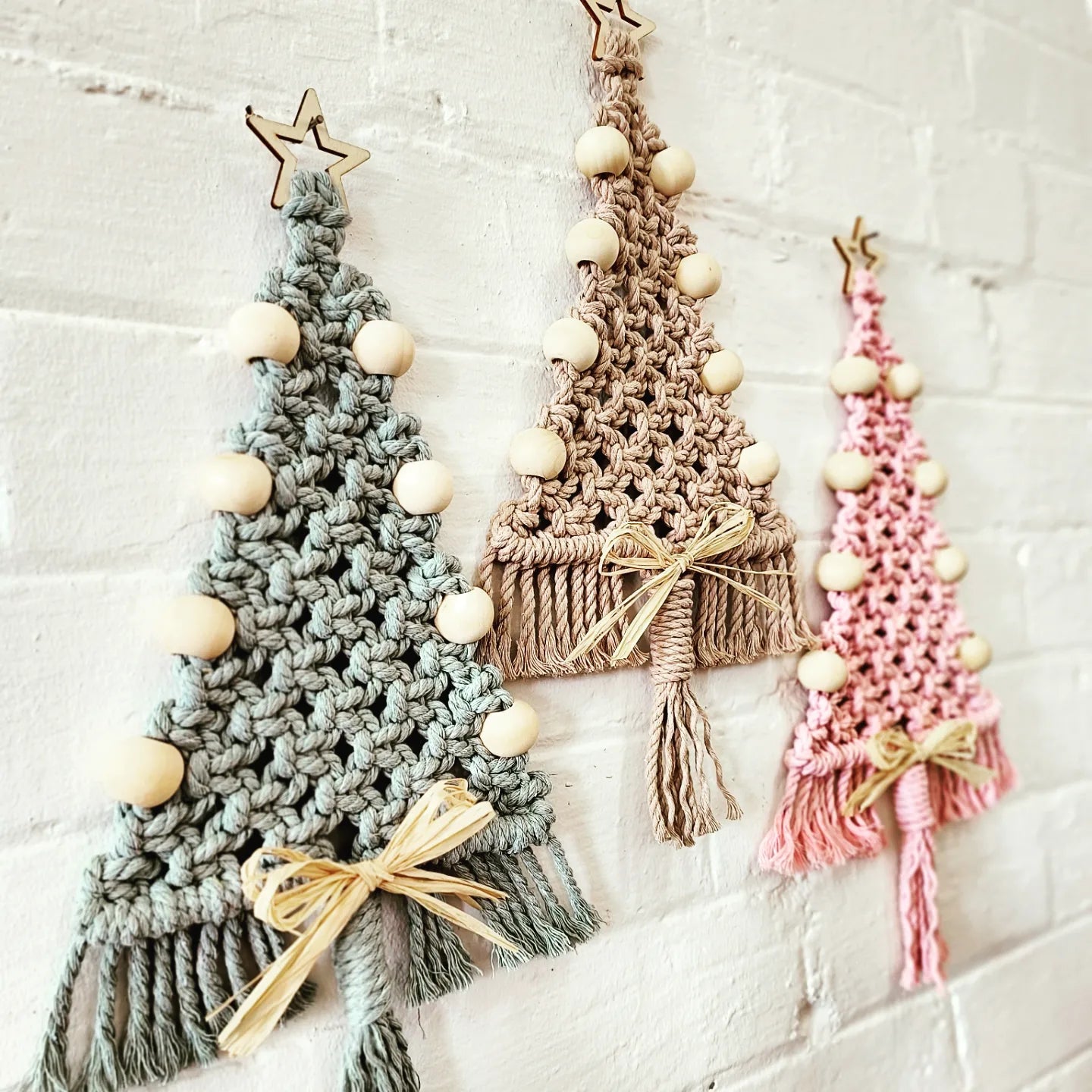 MACRAME CHRISTMAS TREE WORKSHOP 23rd November 10am Central Coast, NSW