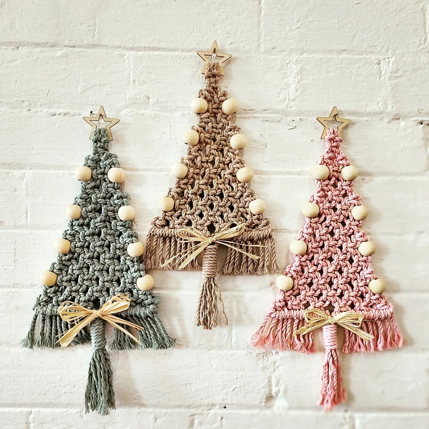 MACRAME CHRISTMAS TREE WORKSHOP 23rd November 10am Central Coast, NSW