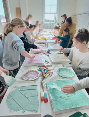 KIDS SCHOOL HOLIDAY Framed Textured Art Workshop 19th January Central Coast, NSW