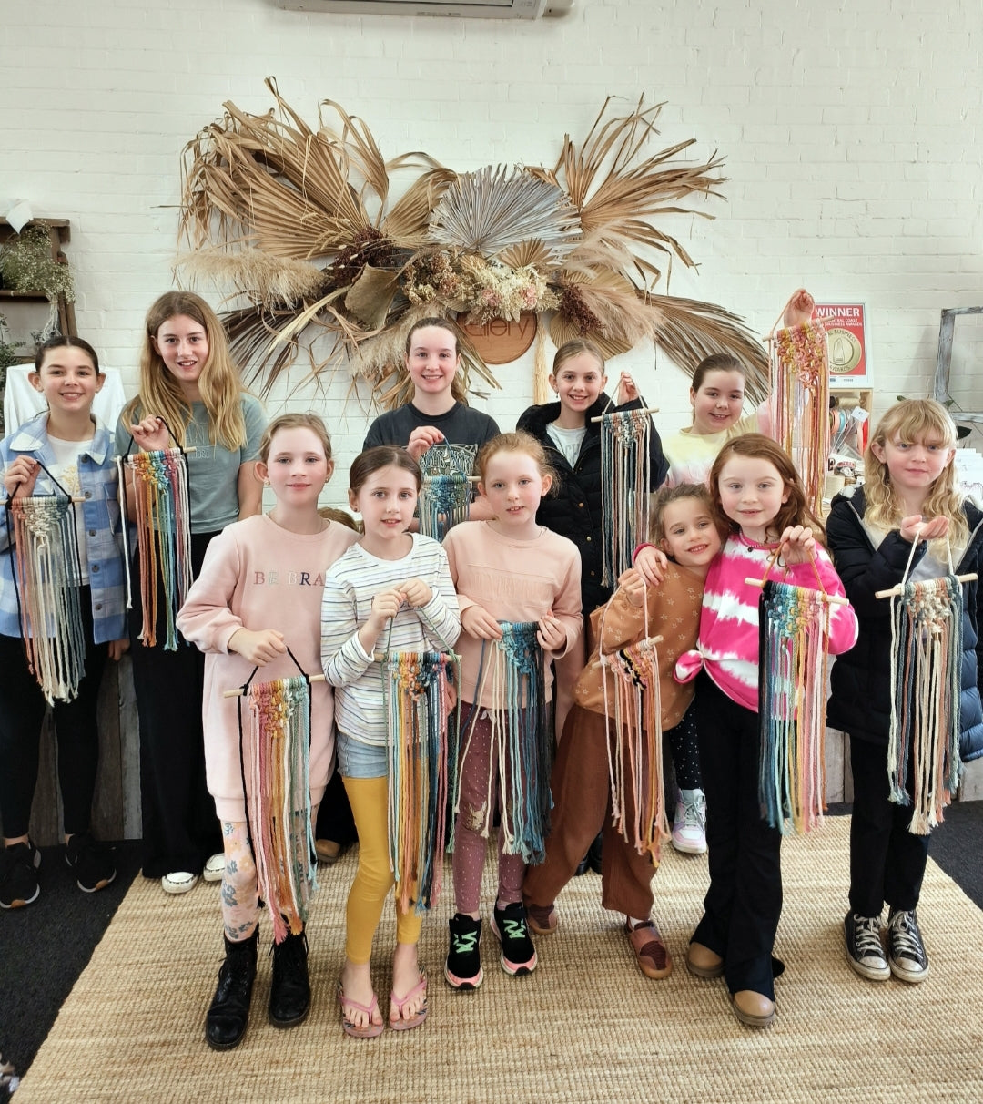 KIDS SCHOOL HOLIDAY MACRAME WORKSHOP 27th September 10am Central Coast, NSW