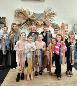 KIDS SCHOOL HOLIDAY MACRAME WORKSHOP 27th September 10am Central Coast, NSW
