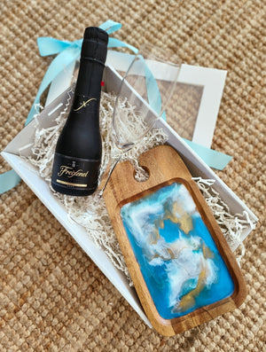 Resin Cheese Board Duo Hamper Workshop 9th December 10am Central Coast, NSW