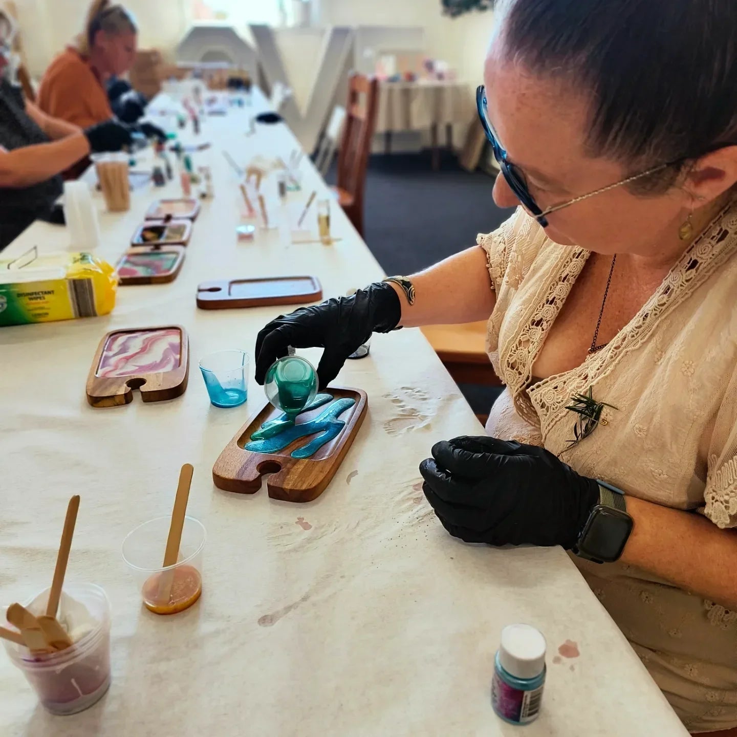 Resin Cheese Board Duo Workshop 4th February 10am Central Coast, NSW