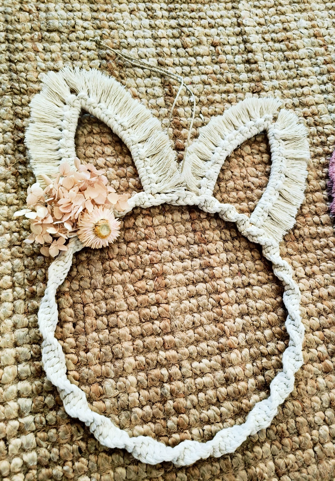MACRAME EASTER BUNNY WORKSHOP 23rd March 10am Central Coast, NSW