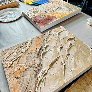 INTRODUCTION TO TEXTURED ART WORKSHOP 22nd June 10am Central Coast, NSW
