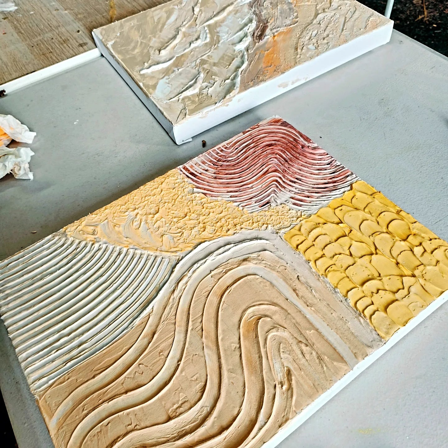 INTRODUCTION TO TEXTURED ART WORKSHOP 22nd June 10am Central Coast, NSW
