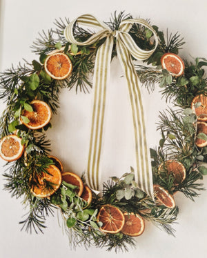 PRIVATE CHRISTMAS WREATH WORKSHOP 30th November 10am Central Coast, NSW