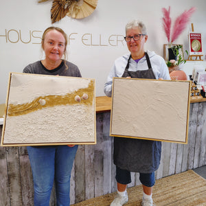 INTRODUCTION TO TEXTURED ART WORKSHOP 8th March 1pm Central Coast, NSW