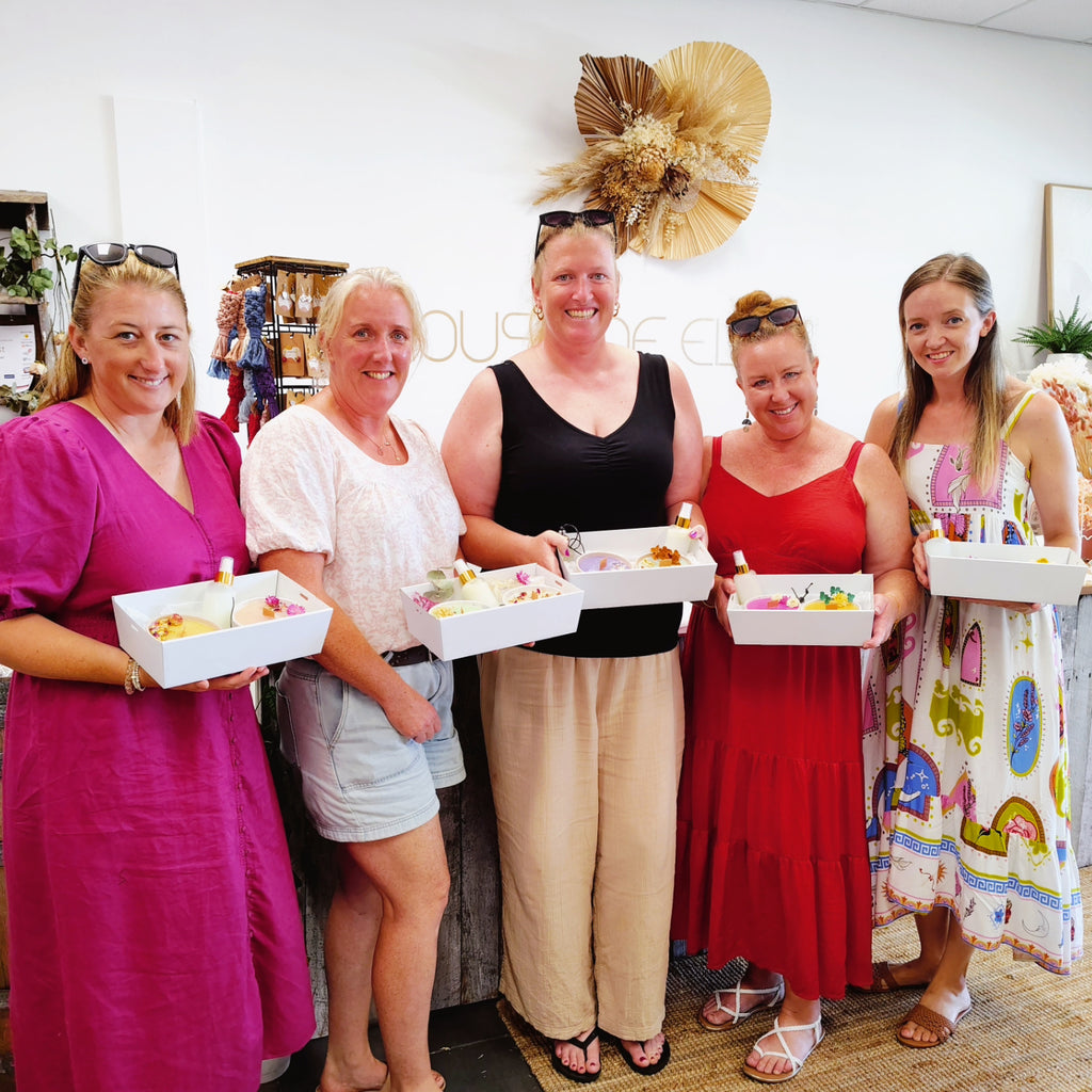 SOY CANDLE, REED DIFFUSER + ROOM SPRAY WORKSHOP 30th August 11am Central Coast, NSW