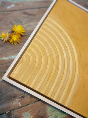 Framed Textured Art Duo Workshop 20th May 10am Central Coast, NSW
