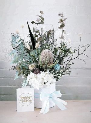 Dried & Preserved Flower Arrangement Workshop 15th July 10am Central Coast, NSW