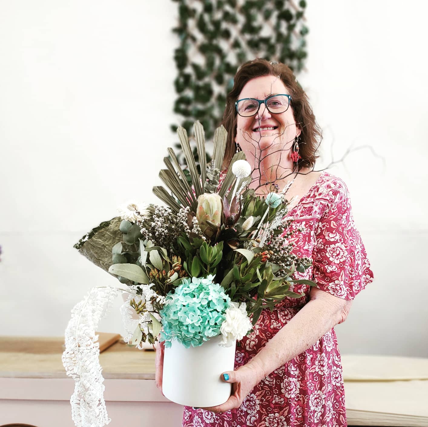 Dried & Preserved Flower Arrangement Workshop 15th July 10am Central Coast, NSW