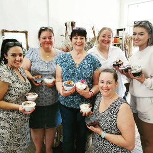 DELUXE SOY CANDLE MAKING WORKSHOP 8th February 10am Central Coast, NSW