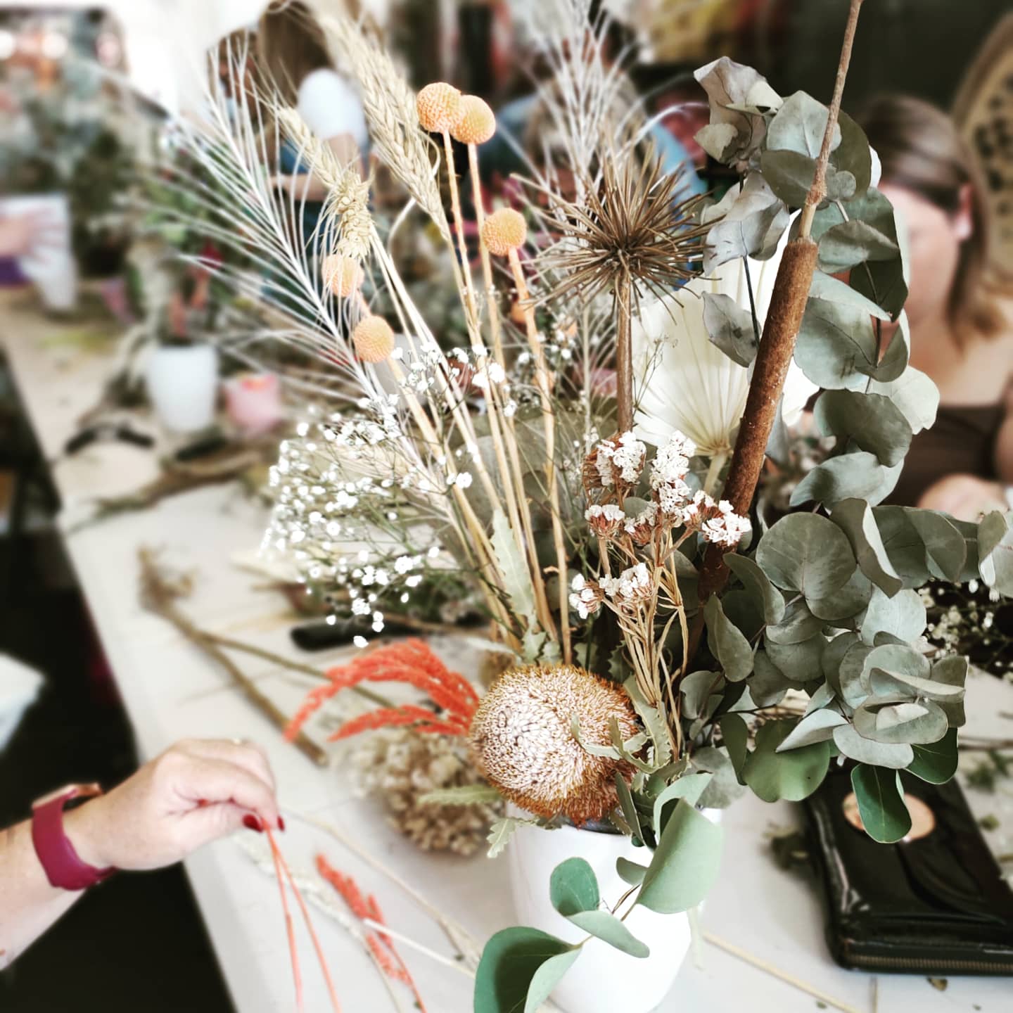 Dried & Preserved Flower Arrangement Workshop 15th July 10am Central Coast, NSW