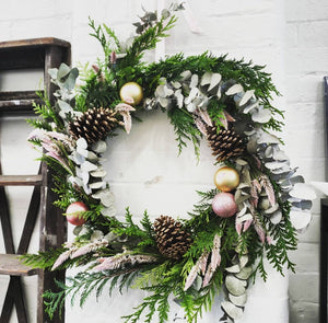 DELUXE CHRISTMAS Wreath Making Workshop 24th December 10am Central Coast, NSW