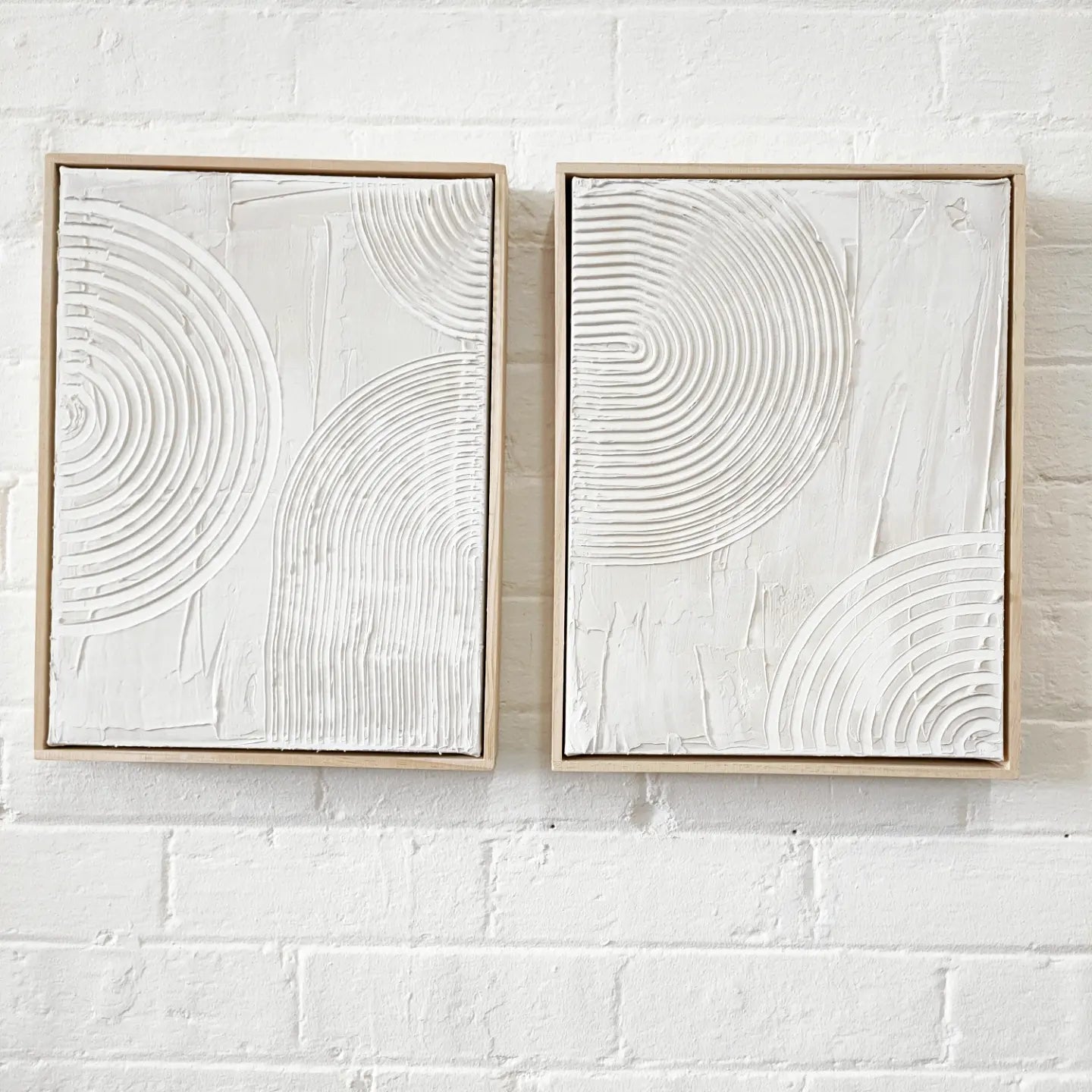 Framed Textured Art Duo Workshop 20th May 10am Central Coast, NSW