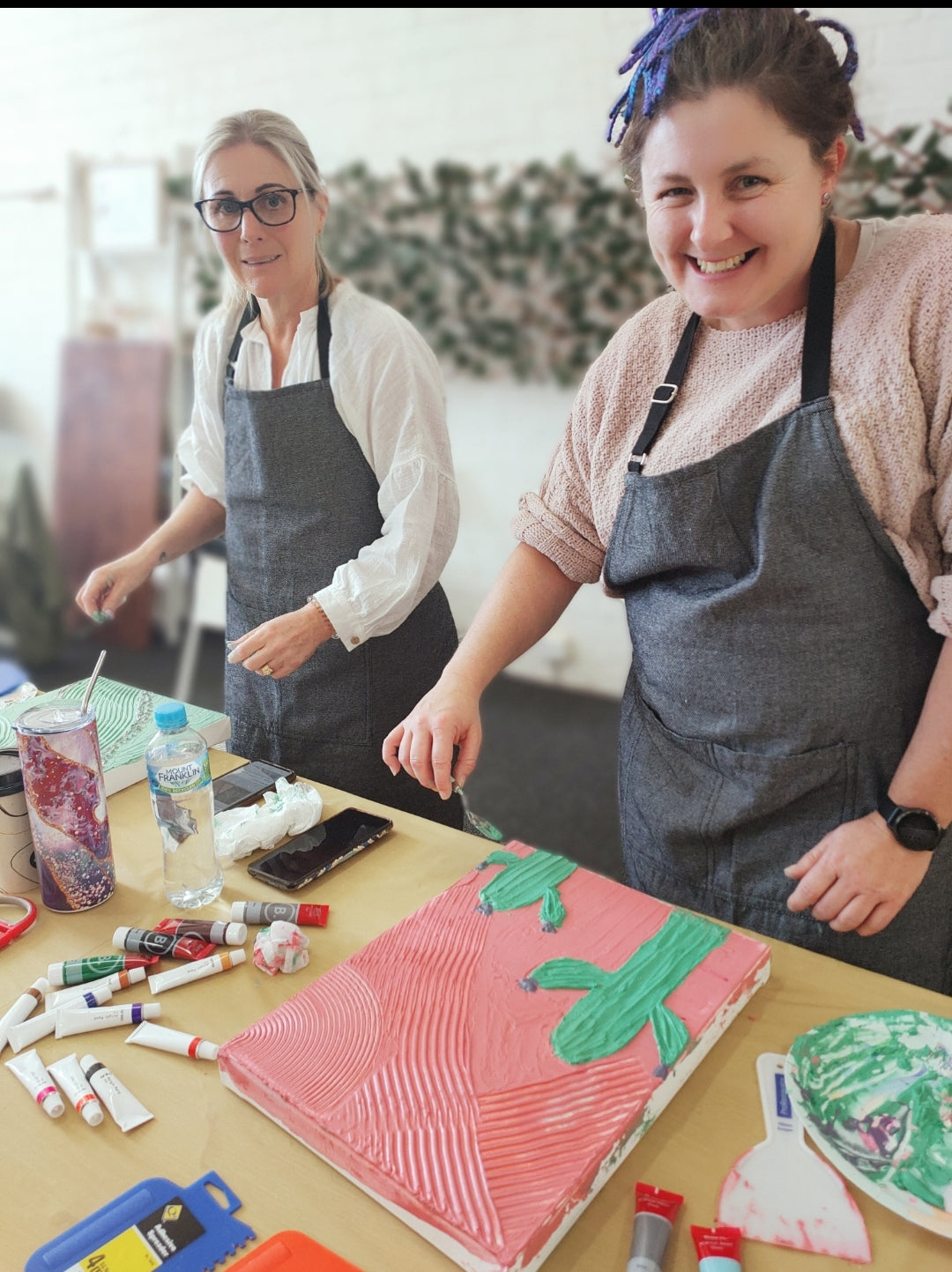 KIDS SCHOOL HOLIDAY Framed Textured Art Workshop 19th January Central Coast, NSW
