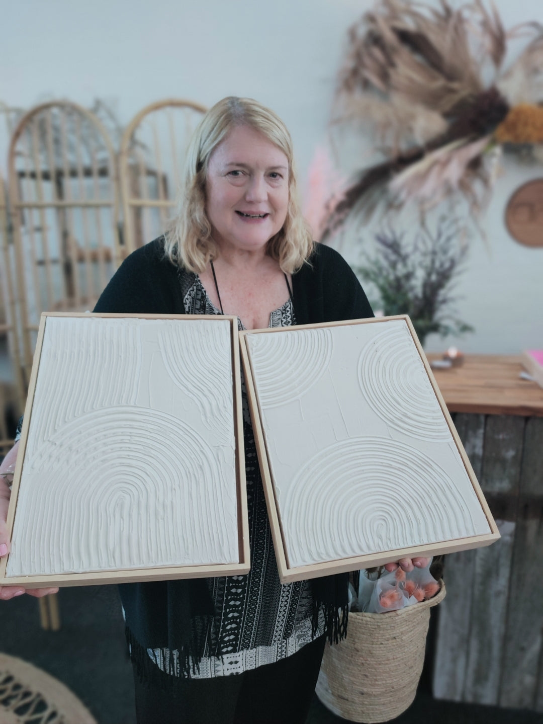 KIDS SCHOOL HOLIDAY Framed Textured Art Workshop 19th January Central Coast, NSW