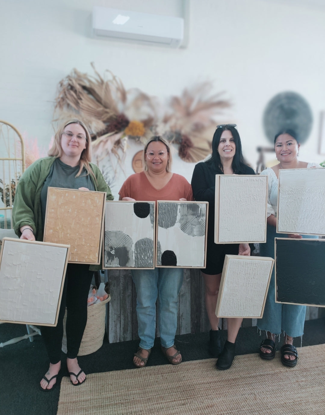 KIDS SCHOOL HOLIDAY Framed Textured Art Workshop 19th January Central Coast, NSW