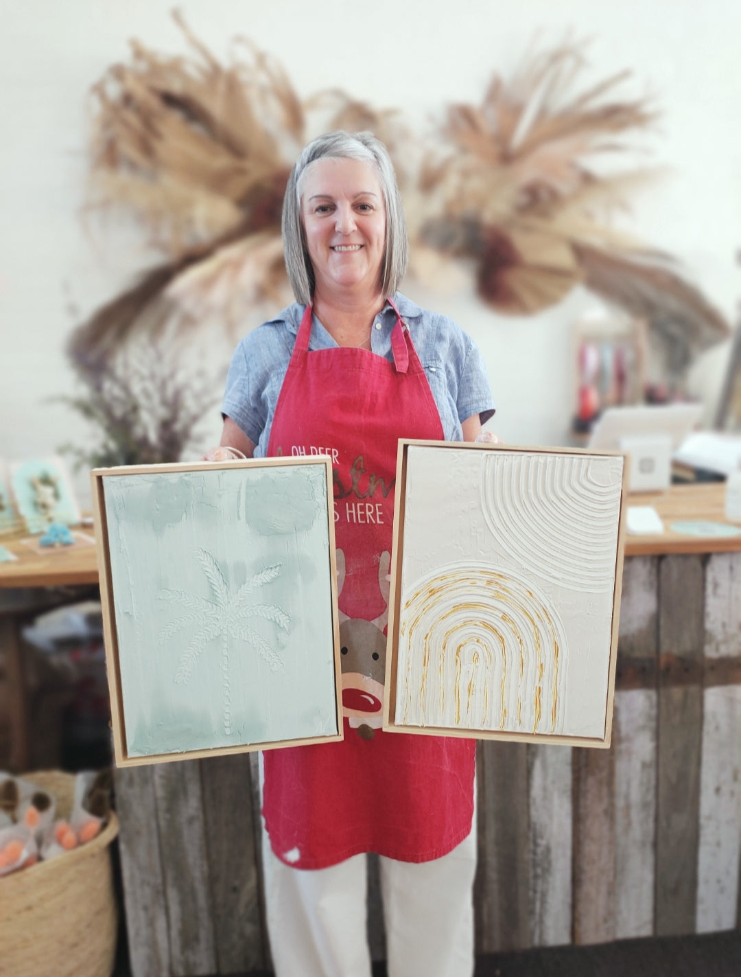 KIDS SCHOOL HOLIDAY Framed Textured Art Workshop 19th January Central Coast, NSW