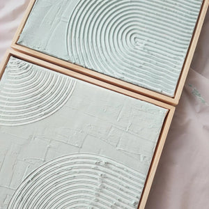 Framed Textured Art Duo Workshop 20th May 10am Central Coast, NSW