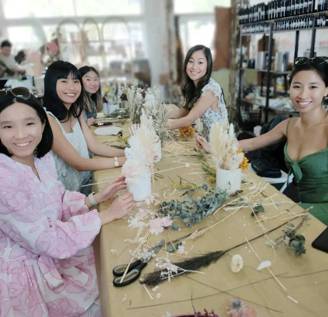 Dried & Preserved Flower Arrangement Workshop 15th July 10am Central Coast, NSW