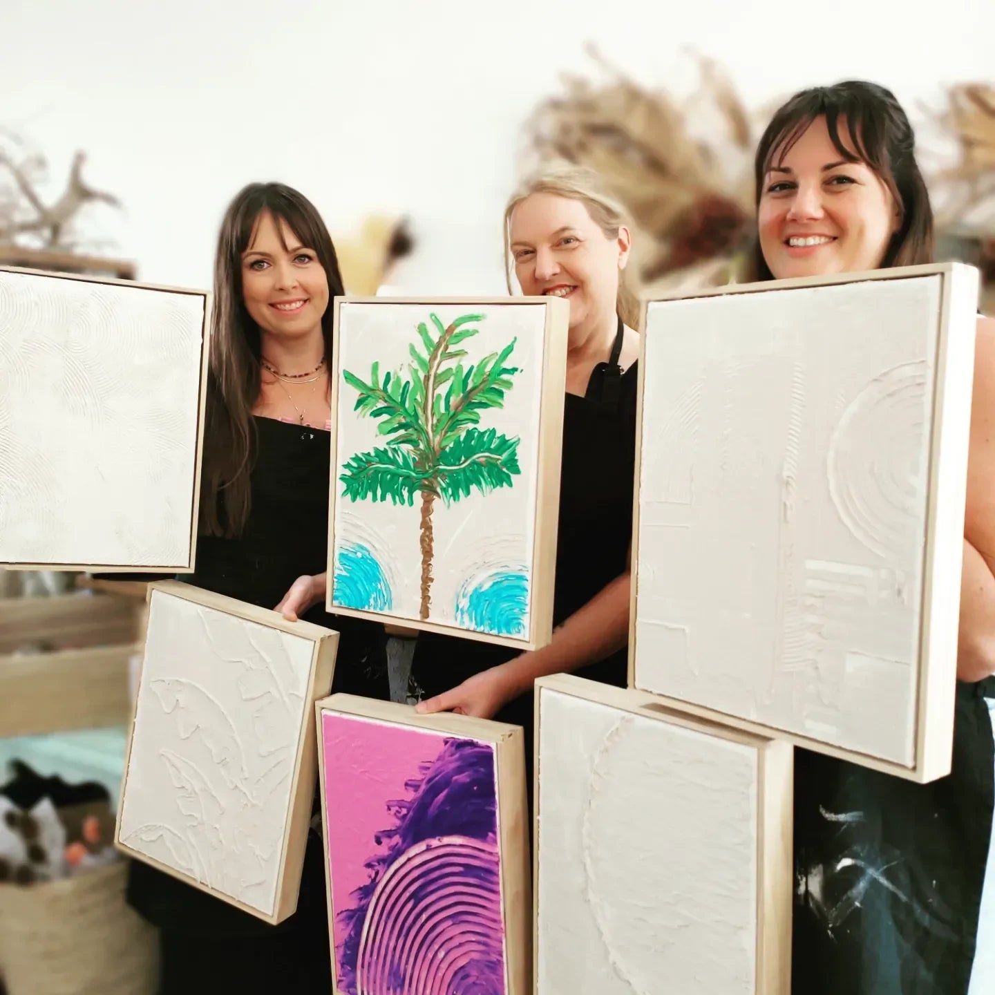 KIDS SCHOOL HOLIDAY Framed Textured Art Workshop 19th January Central Coast, NSW