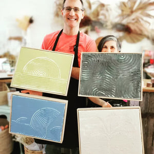KIDS SCHOOL HOLIDAY Framed Textured Art Workshop 19th January Central Coast, NSW