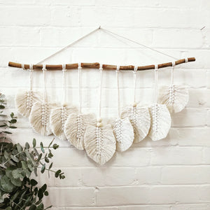 Boho Macrame Feather Hanger Workshop 4th June 10am Central Coast, NSW