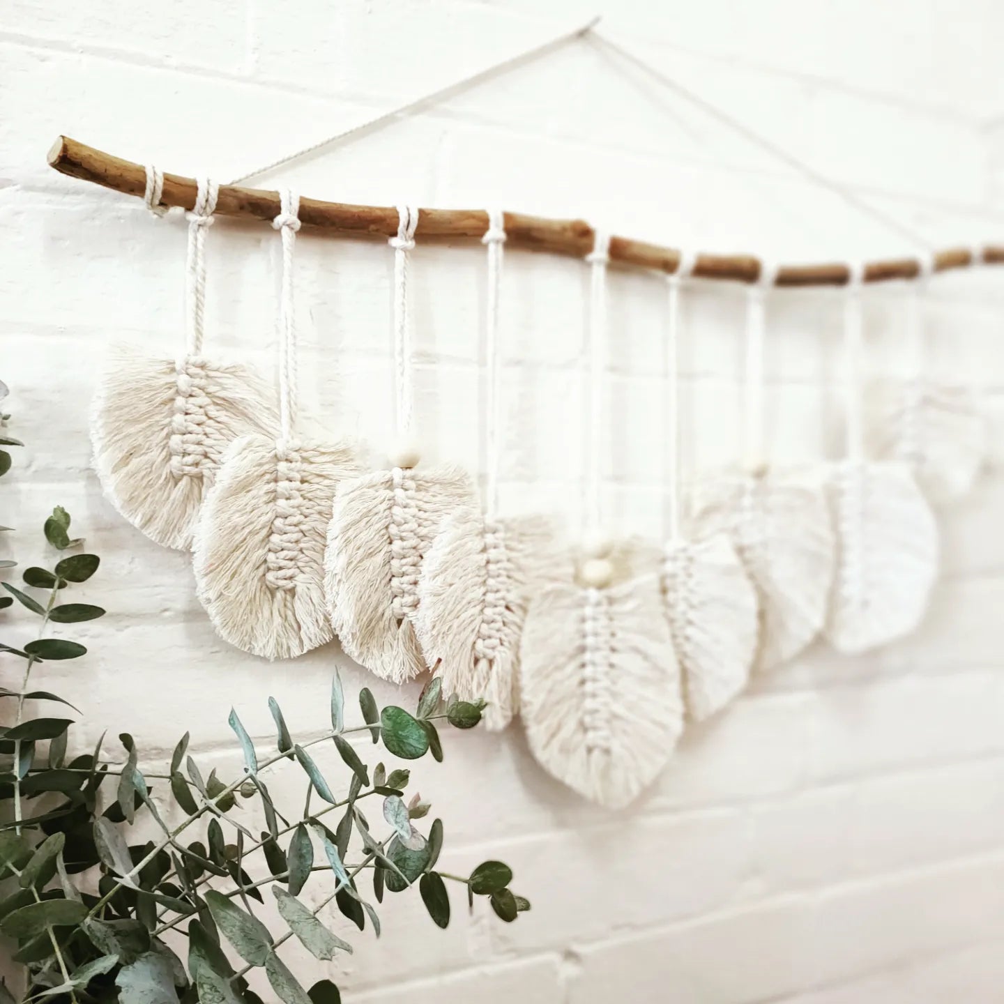 Boho Macrame Feather Hanger Workshop 4th June 10am Central Coast, NSW