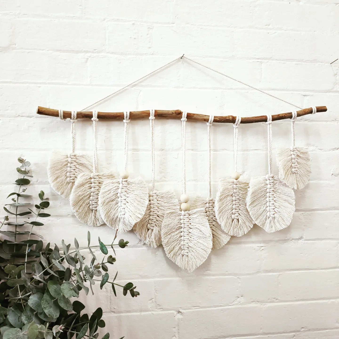 Boho Macrame Feather Hanger Workshop 4th June 10am Central Coast, NSW
