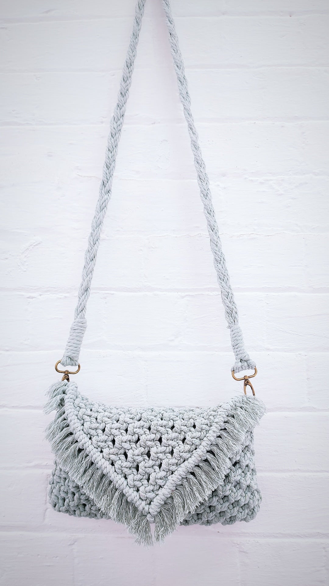Macrame Clutch Bag With Detachable Shoulder Strap Workshop 2nd July 10am Central Coast, NSW