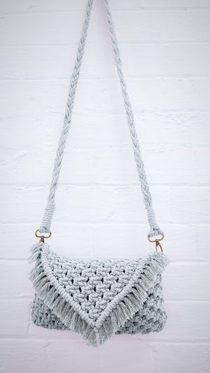 Macrame Clutch Bag With Detachable Shoulder Strap Workshop 2nd July 10am Central Coast, NSW