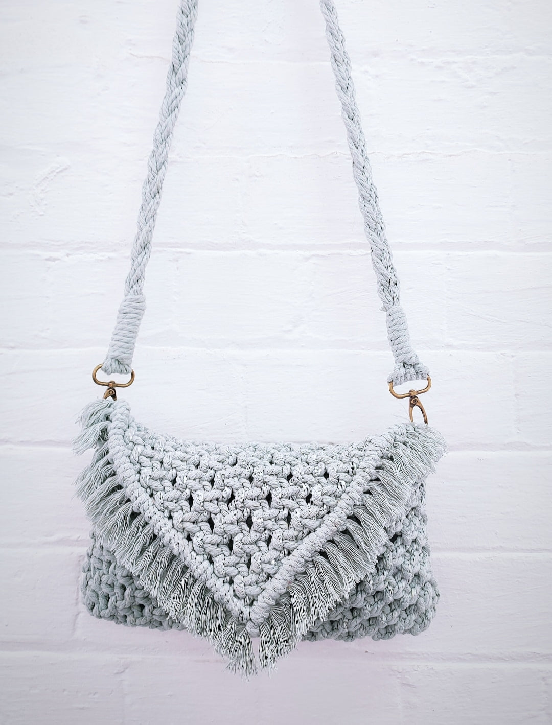 Macrame Clutch Bag With Detachable Shoulder Strap Workshop 2nd July 10am Central Coast, NSW