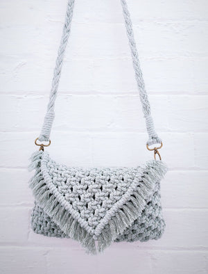 Macrame Clutch Bag With Detachable Shoulder Strap Workshop 2nd July 10am Central Coast, NSW