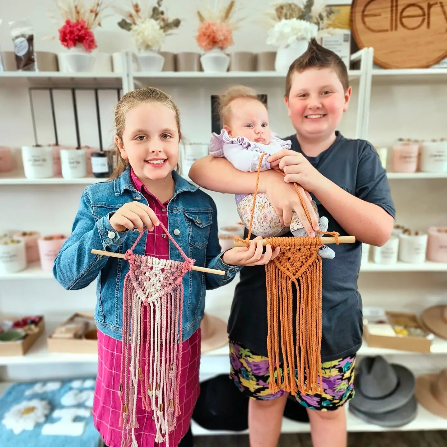 KIDS SCHOOL HOLIDAY MACRAME WORKSHOP 27th September 10am Central Coast, NSW