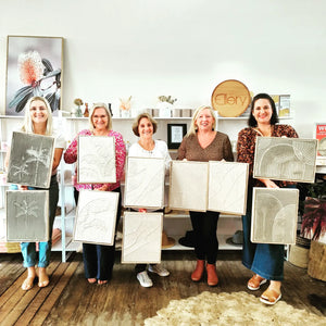 KIDS SCHOOL HOLIDAY Framed Textured Art Workshop 19th January Central Coast, NSW
