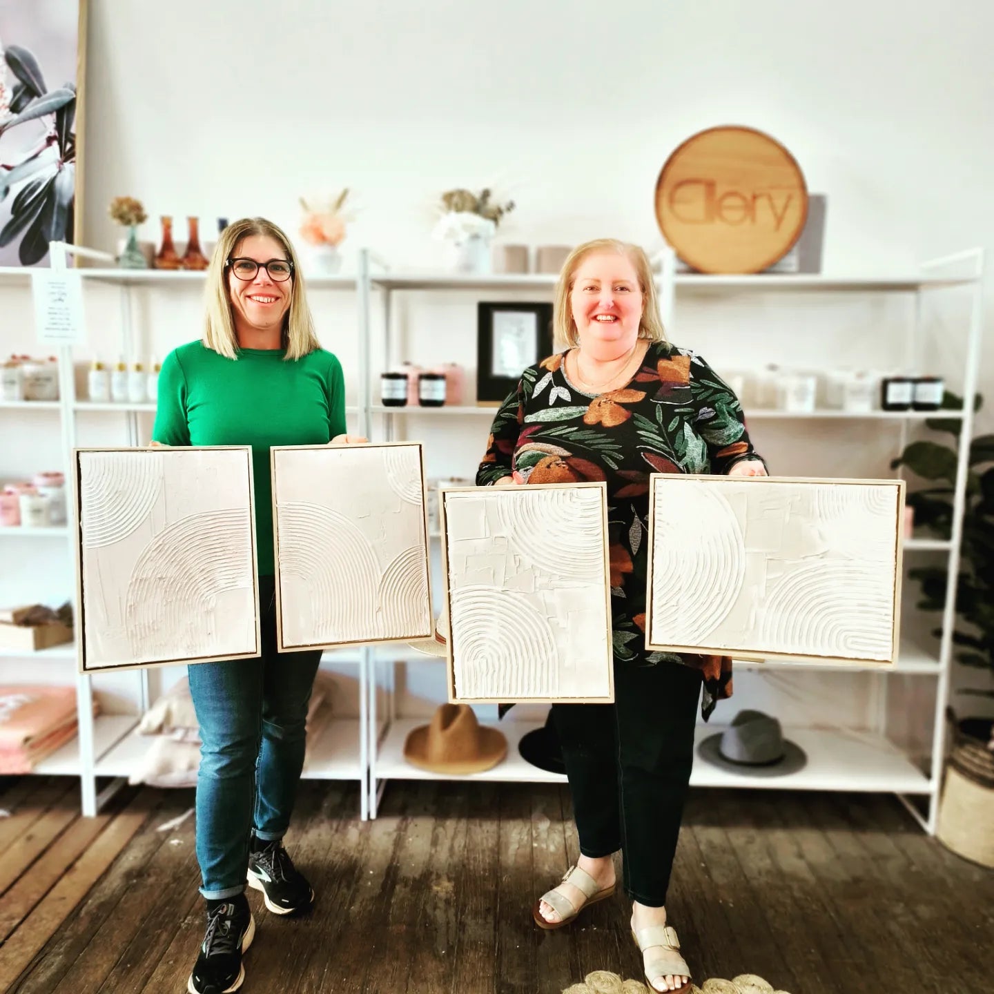 Framed Textured Art Duo Workshop 20th May 10am Central Coast, NSW