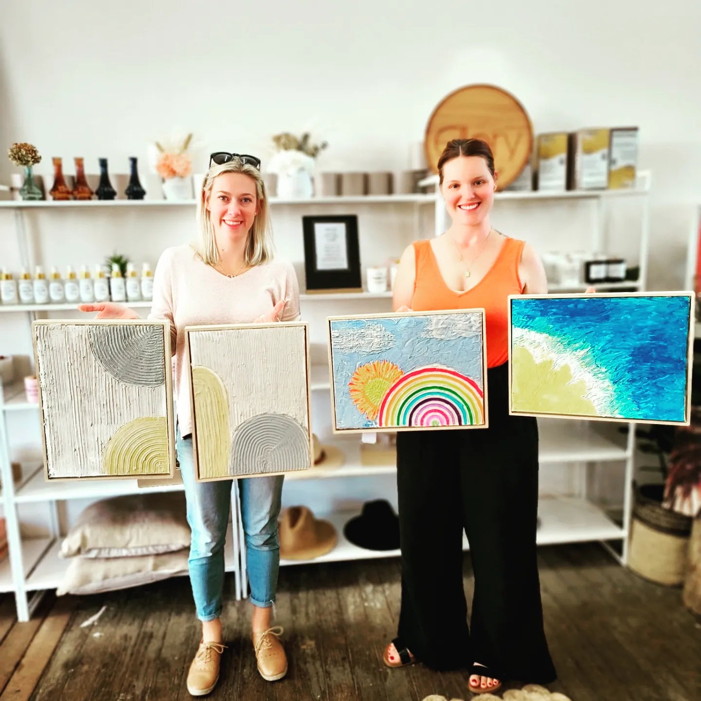KIDS SCHOOL HOLIDAY Framed Textured Art Workshop 19th January Central Coast, NSW