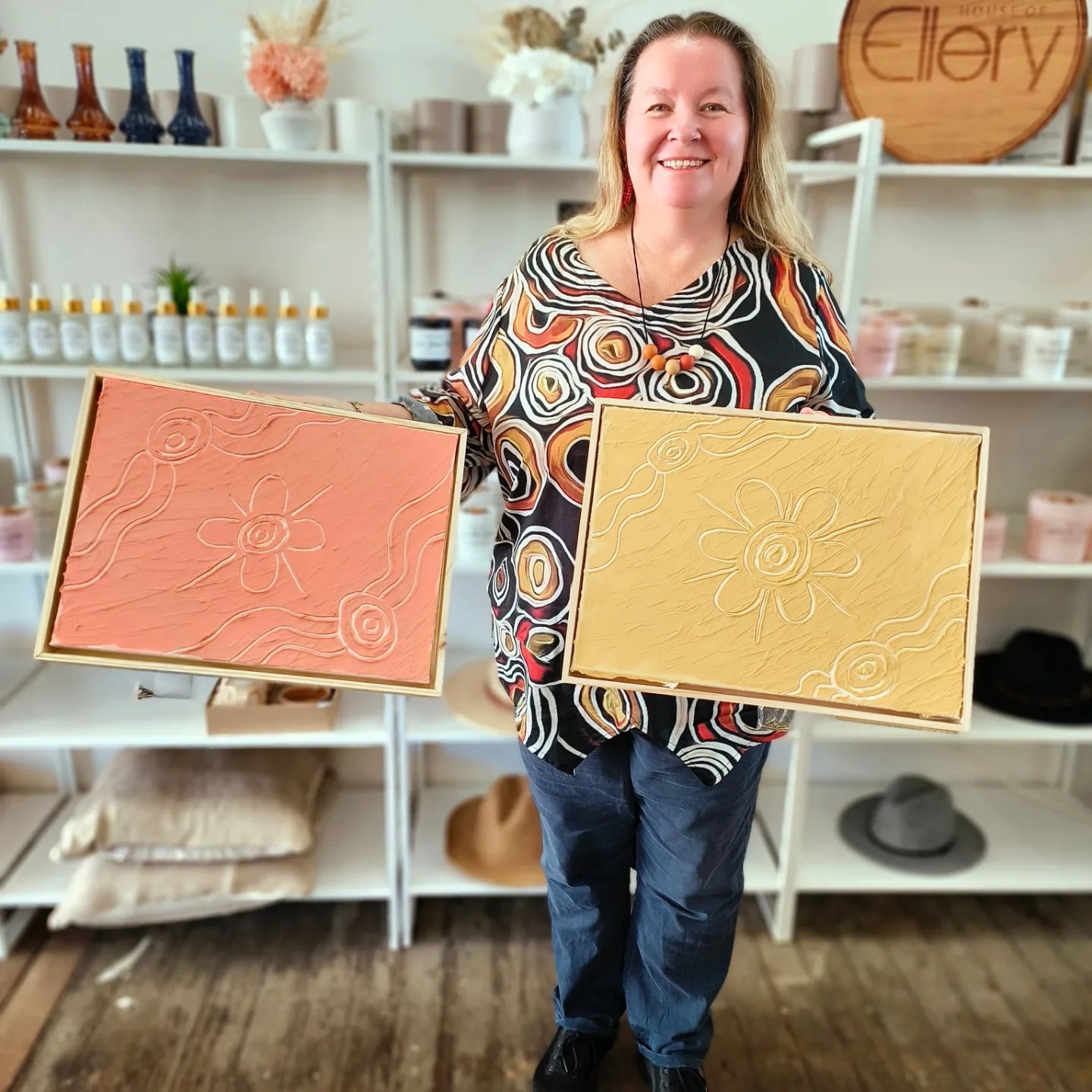 KIDS SCHOOL HOLIDAY Framed Textured Art Workshop 19th January Central Coast, NSW