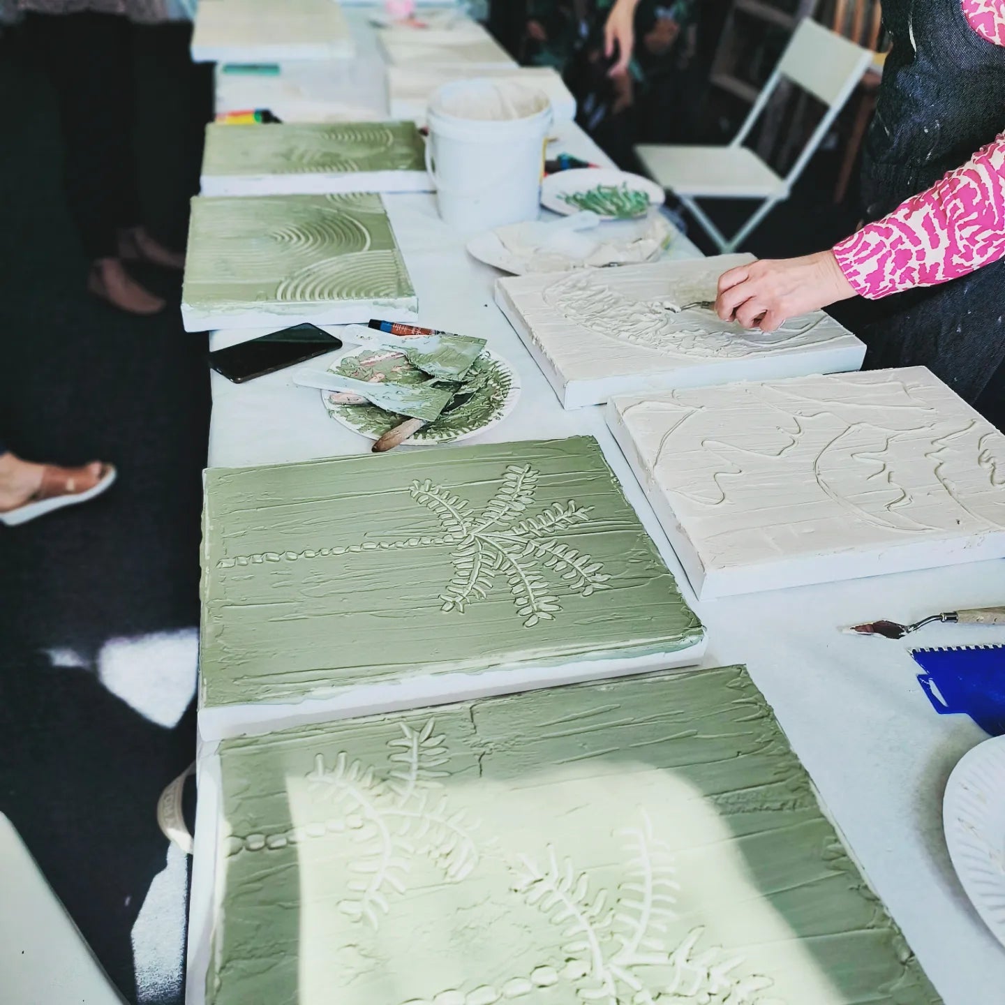 KIDS SCHOOL HOLIDAY Framed Textured Art Workshop 19th January Central Coast, NSW