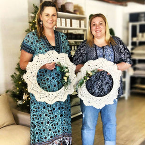 Macrame Christmas Wreath Workshop 10th December 10am Central Coast, NSW