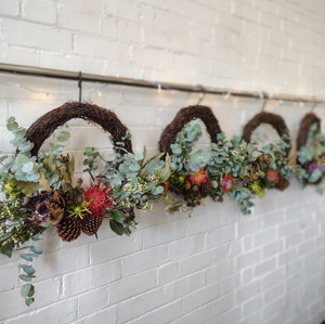 EVERLASTING NATIVE FLOWER WREATH WORKSHOP 1st March, 11am Central Coast, NSW