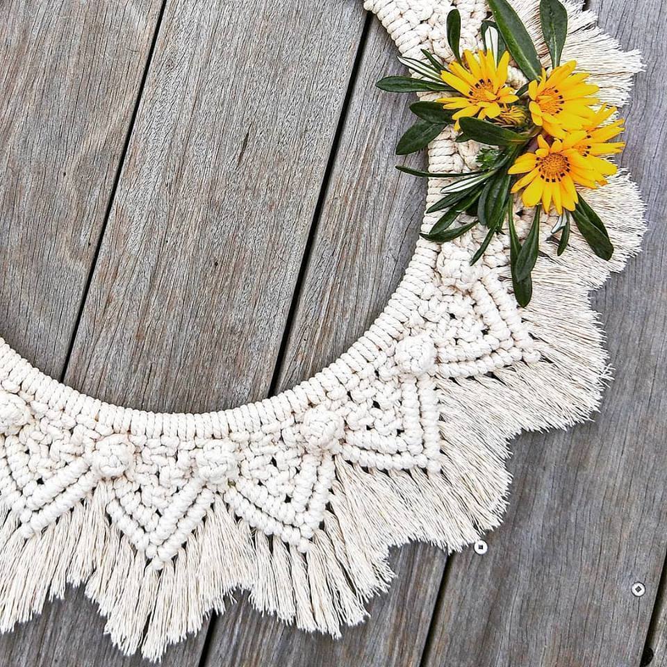 Macrame Christmas Wreath Workshop 10th December 10am Central Coast, NSW