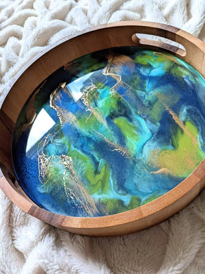 RESIN ROUND TRAY WORKSHOP 18th February 10am Central Coast, NSW