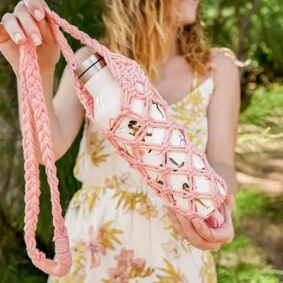MACRAME DRINK BOTTLE HOLDER WORKSHOP 12th April 11am Central Coast, NSW