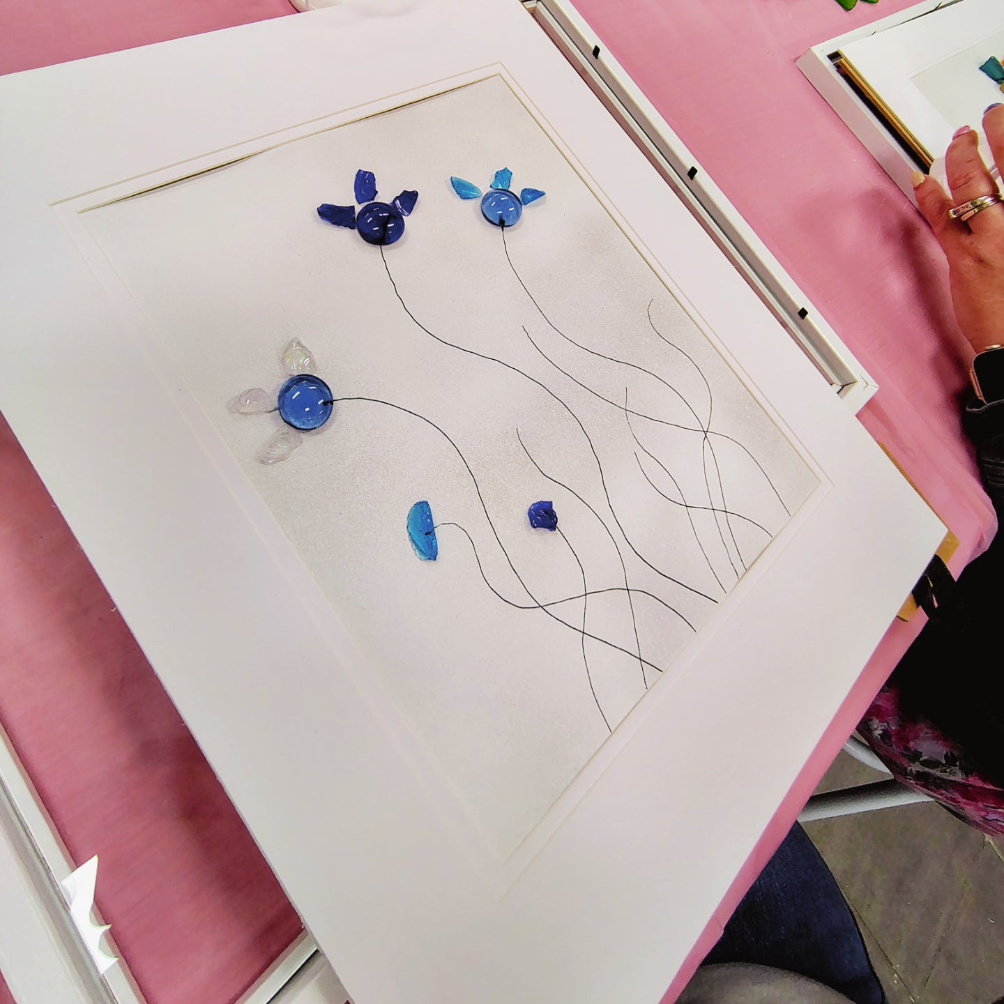 SEA GLASS FRAMED ART WORKSHOP 4th May 1pm Central Coast, NSW